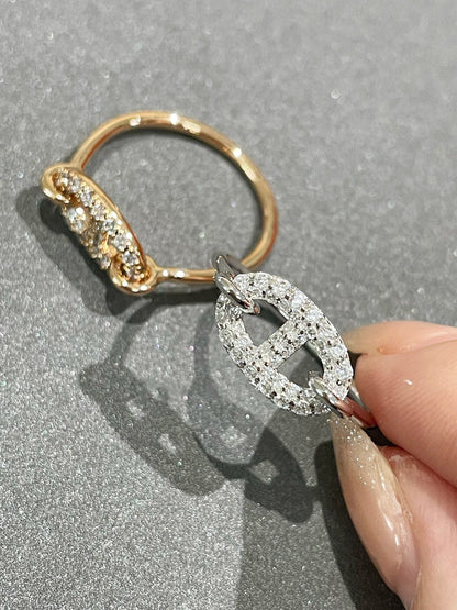 [AM]RONDE SMALL DIAMOND RING