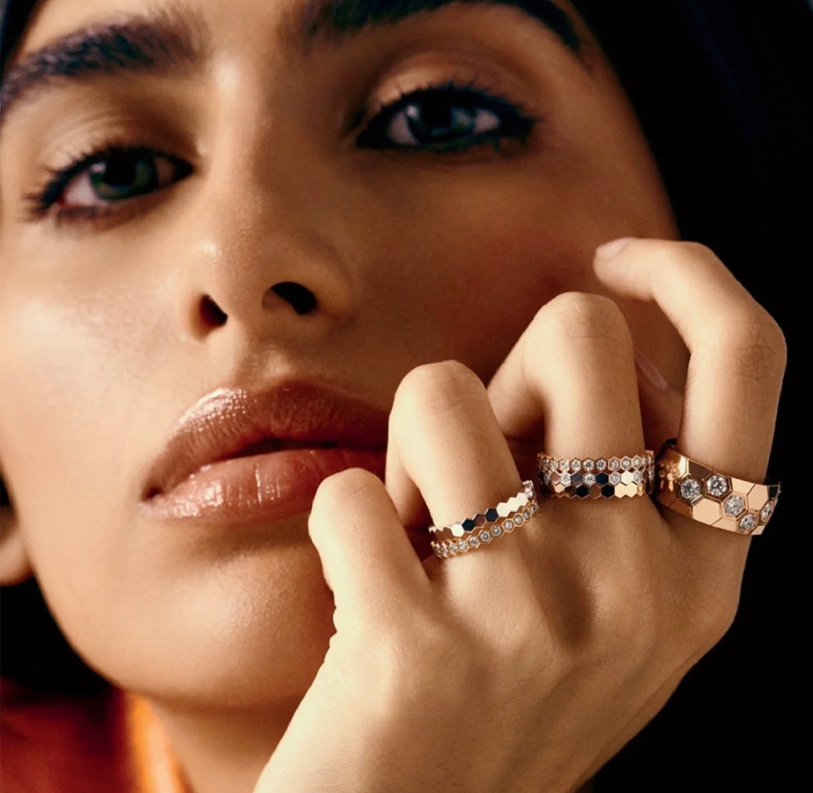 [AM]BEE LOVE DIAMOND LARGE RING