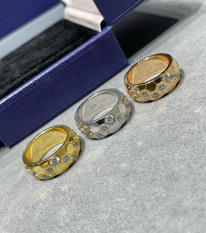 [AM]BEE LOVE DIAMOND LARGE RING