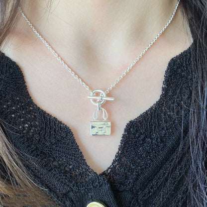 [AM]CONSTANCE PEDANT SILVER NECKLACE