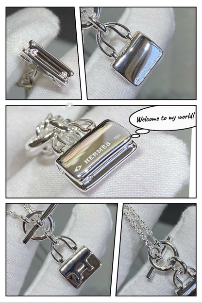 [AM]CONSTANCE PEDANT SILVER NECKLACE