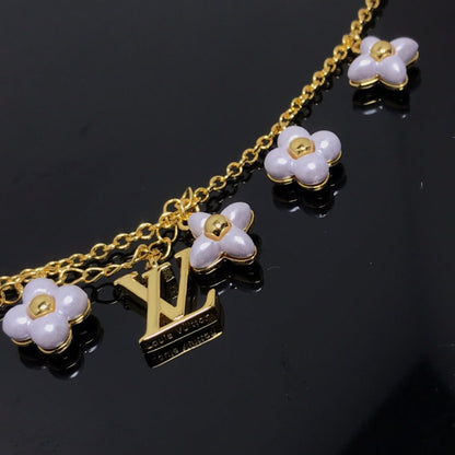 [AM]LOGO 6 MOTIF STAR AND SUN GOLD BRACELET