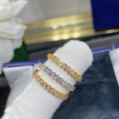 [AM]BEE LOVE DIAMOND PAVED SMALL RING