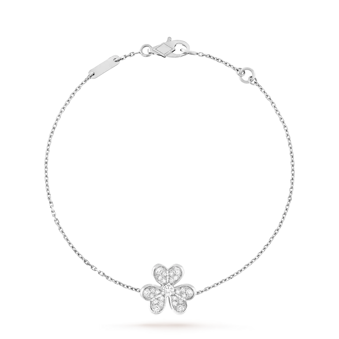 [AM]LUMINOUS BLOSSOM SINGLE-MOTIF CHARM BRACELET