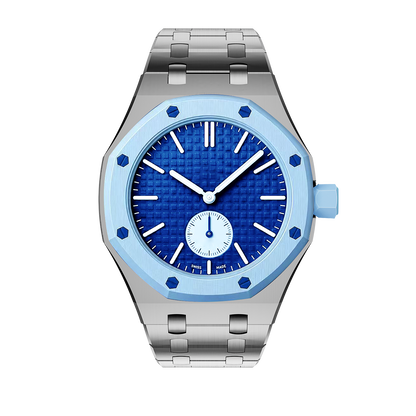 [AM]OAK POP EXCLUSIVE SILVER STEEL STRAP