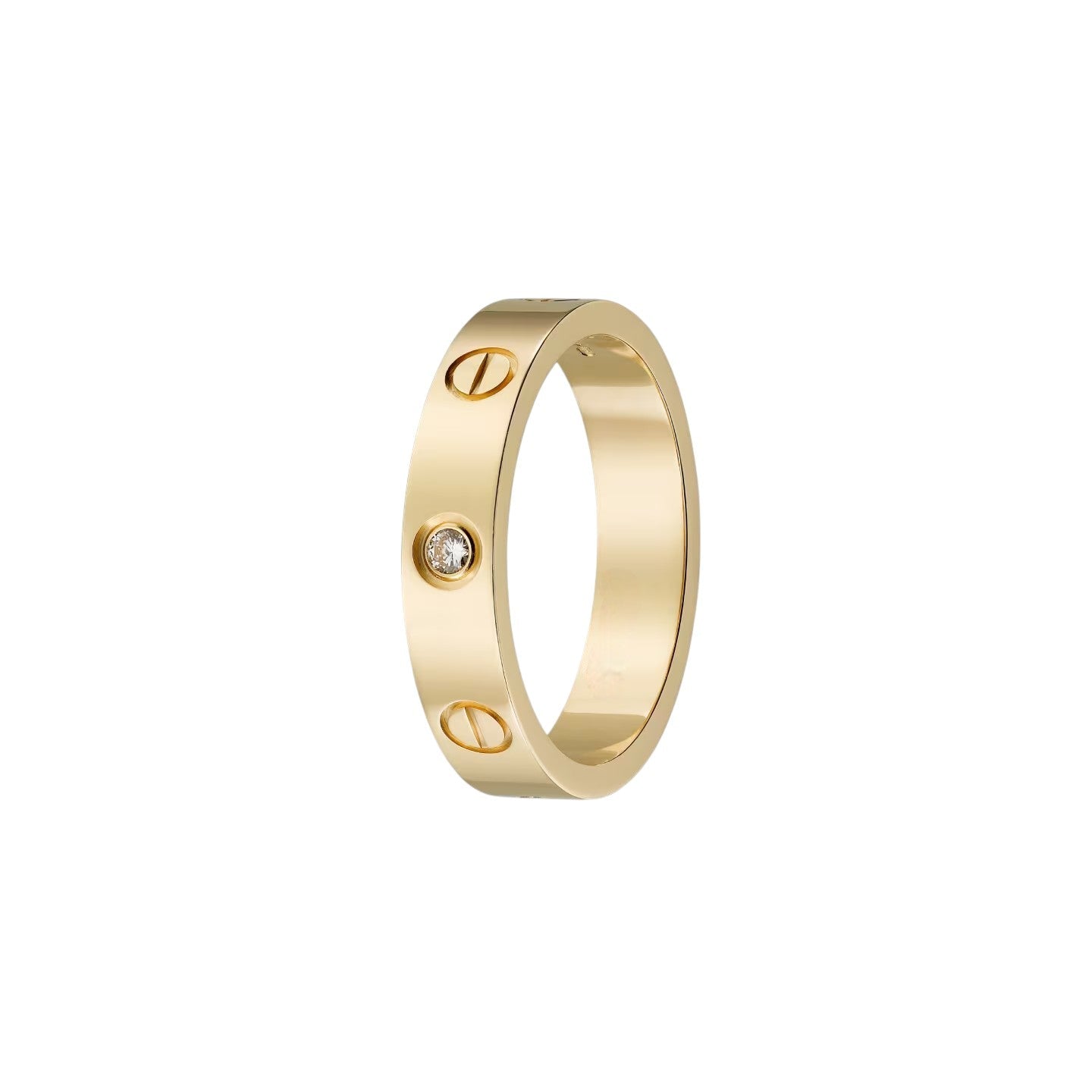 [AM]LOVE 4MM 1 DIAMOND RING