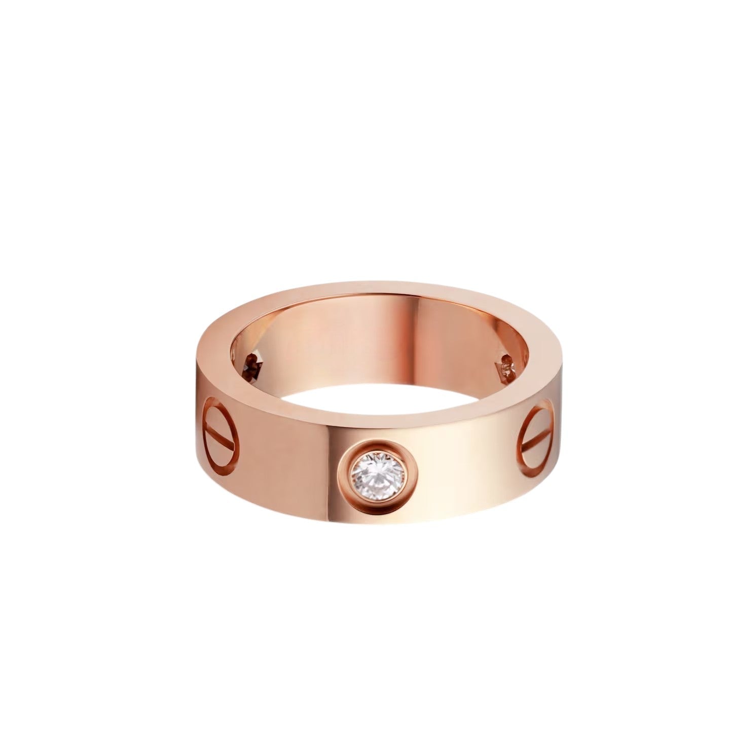 [AM]LOVE 5.5MM 3 DIAMONDS RING
