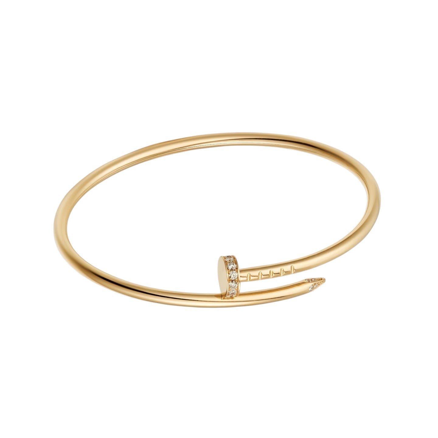 [AM]JUSTE UN CLOU 2.5MM SMALL MODEL DIAMOND BANGLE