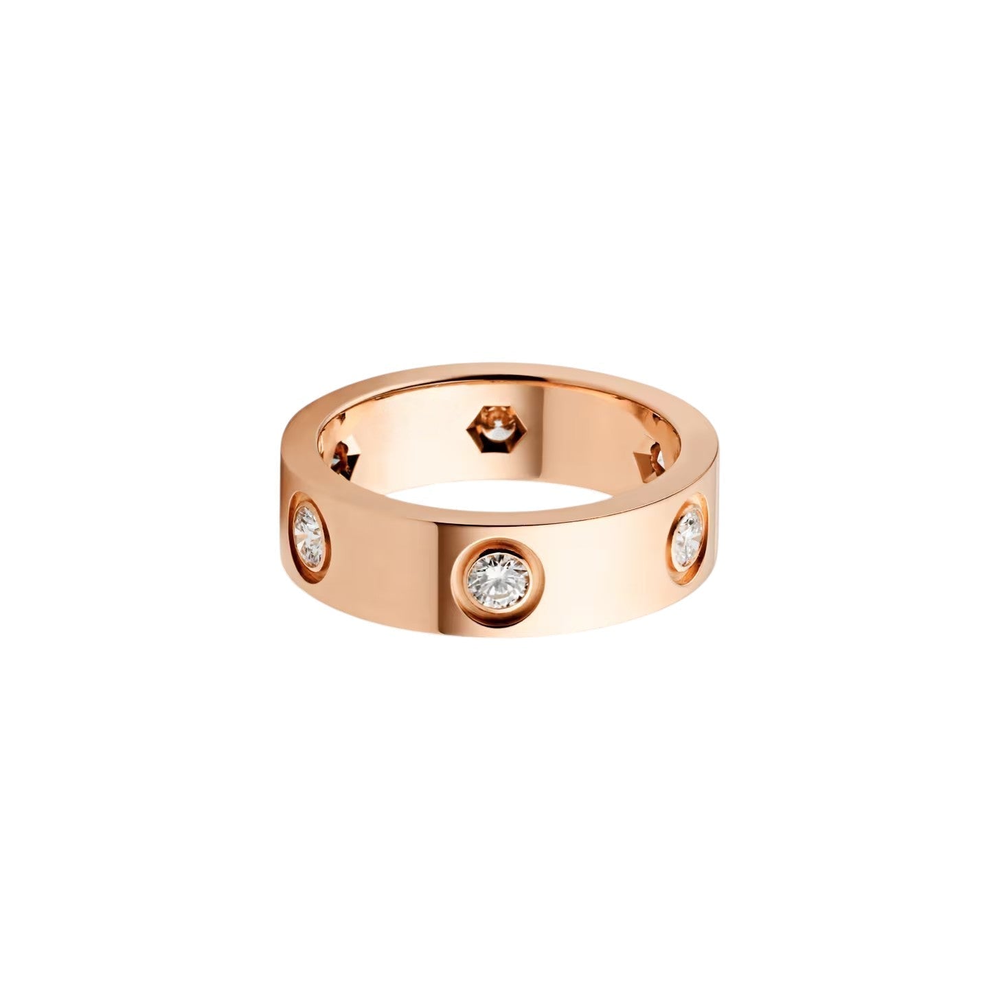 [AM]LOVE 5.5MM 6 DIAMONDS RING