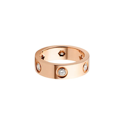 [AM]LOVE 5.5MM 6 DIAMONDS RING