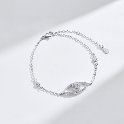 [AM]LUCKY EYE PAVÉ-SET DIAMOND BRACELET