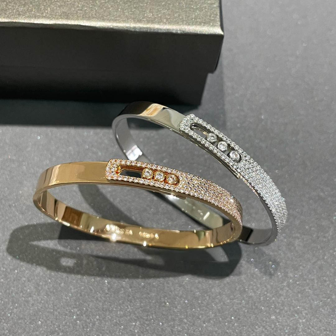 [AM]MOVE NOA PAVÉ DIAMOND BANGLE BRACELET