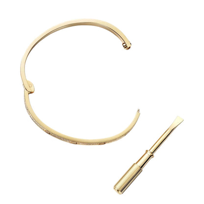 [AM]CLASSIC 3.65MM LOVE FULL PAVE BANGLE