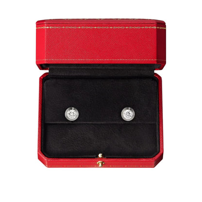 [AM]D'AMOUR 5MM DIAMOND STUD EARRINGS