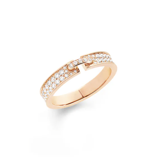 [AM]ALLIANCE LIENS VIDENCE PAVED DIAMOND 4MM RING