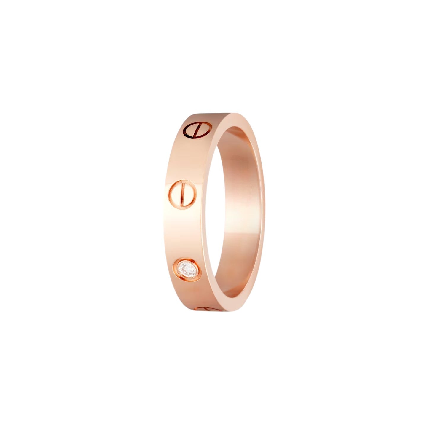 [AM]LOVE 4MM 1 DIAMOND RING