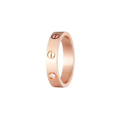 [AM]LOVE 4MM 1 DIAMOND RING