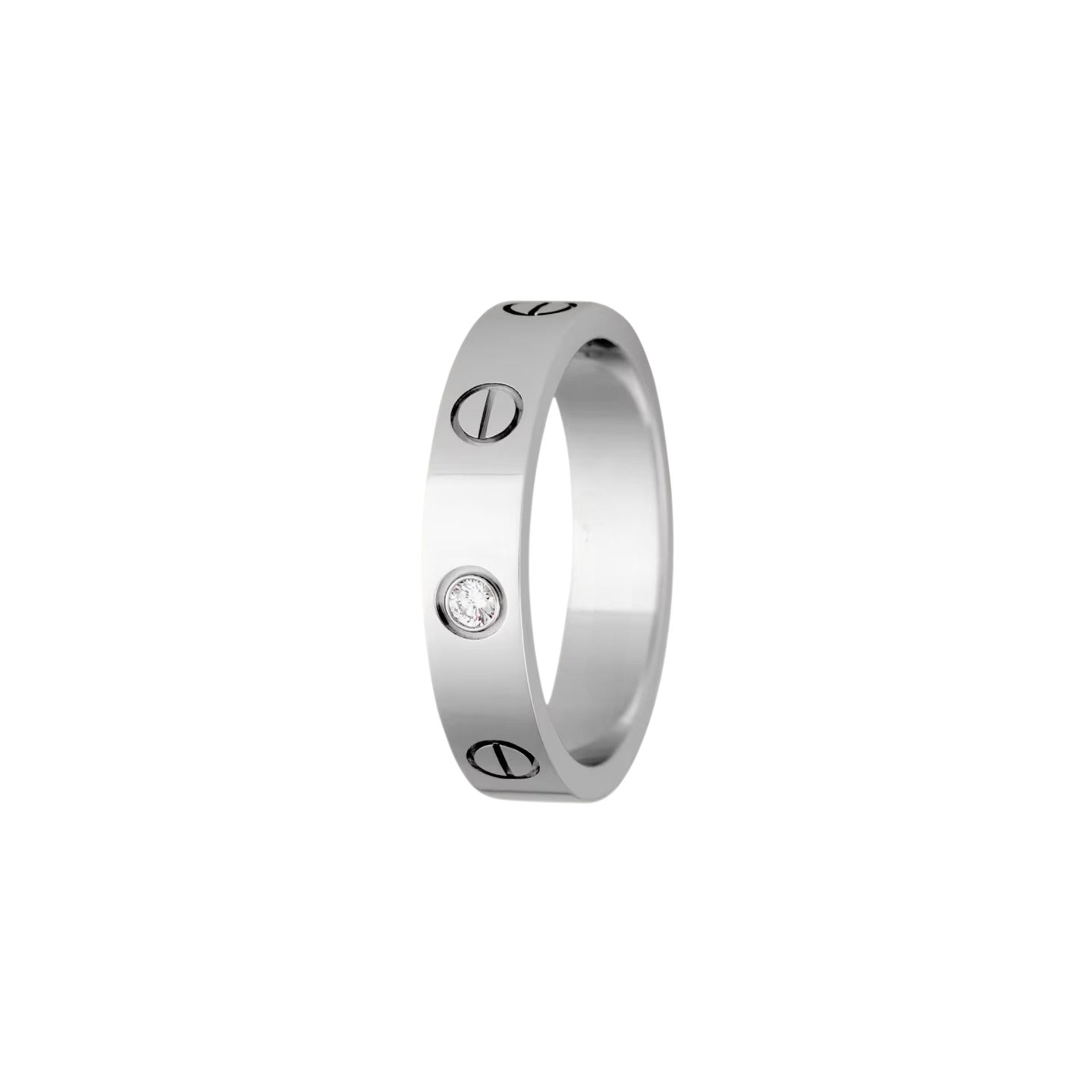 [AM]LOVE 4MM 1 DIAMOND RING