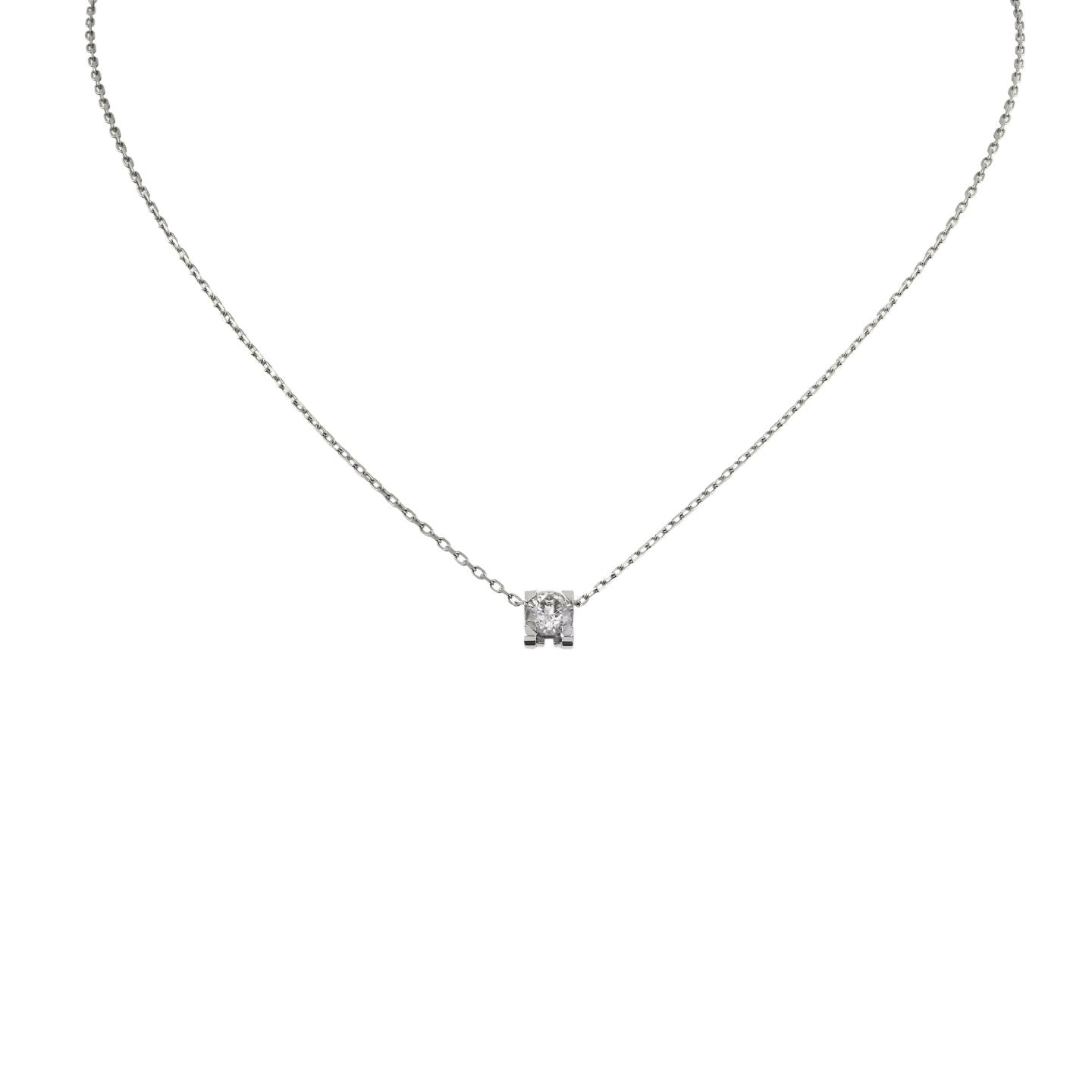 [AM]C DE PENDANT DIAMOND NECKLACE