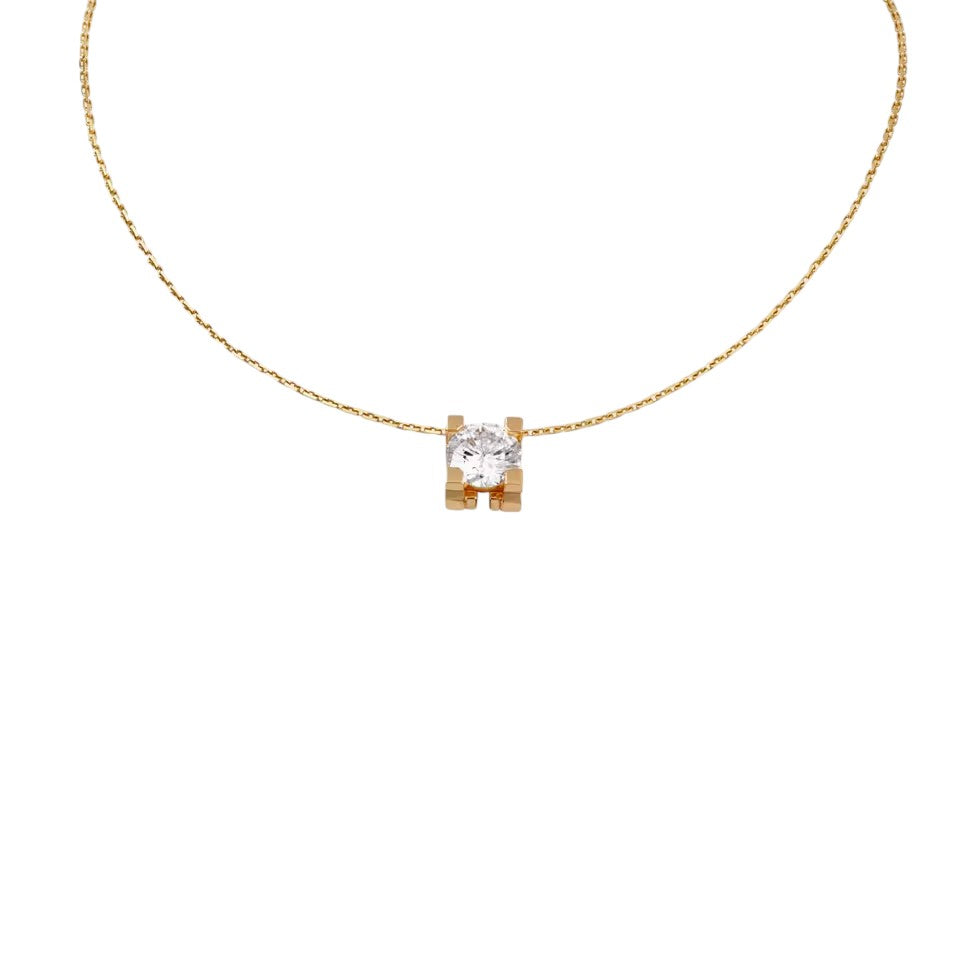 [AM]C DE PENDANT DIAMOND NECKLACE