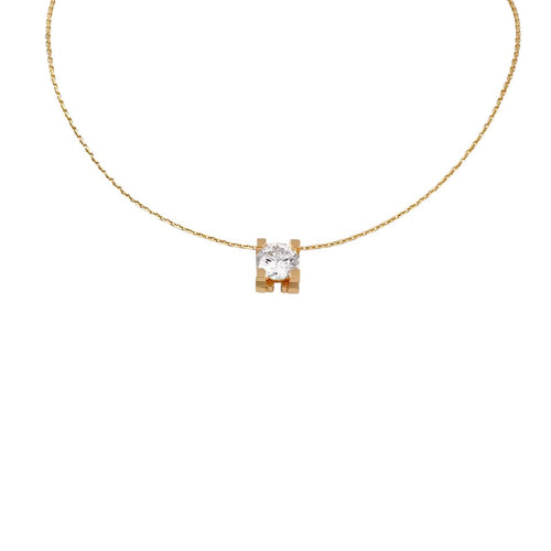 [AM]C DE PENDANT DIAMOND NECKLACE