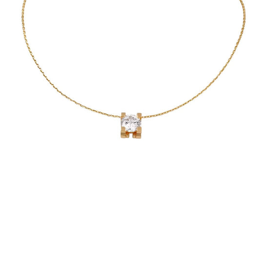 [AM]C DE PENDANT DIAMOND NECKLACE