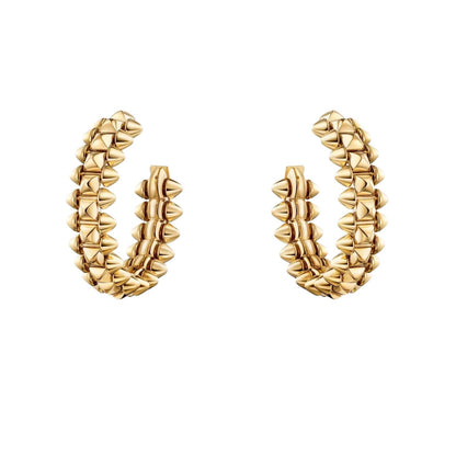 [AM]CLASH DE 6.4MM HOOP SMALL MODEL EARRINGS
