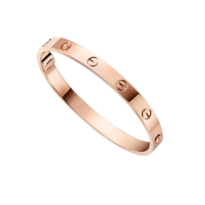 [AM]CLASSIC 6.1MM LOVE SINGLE-SCREW CLOSURE BANGLE