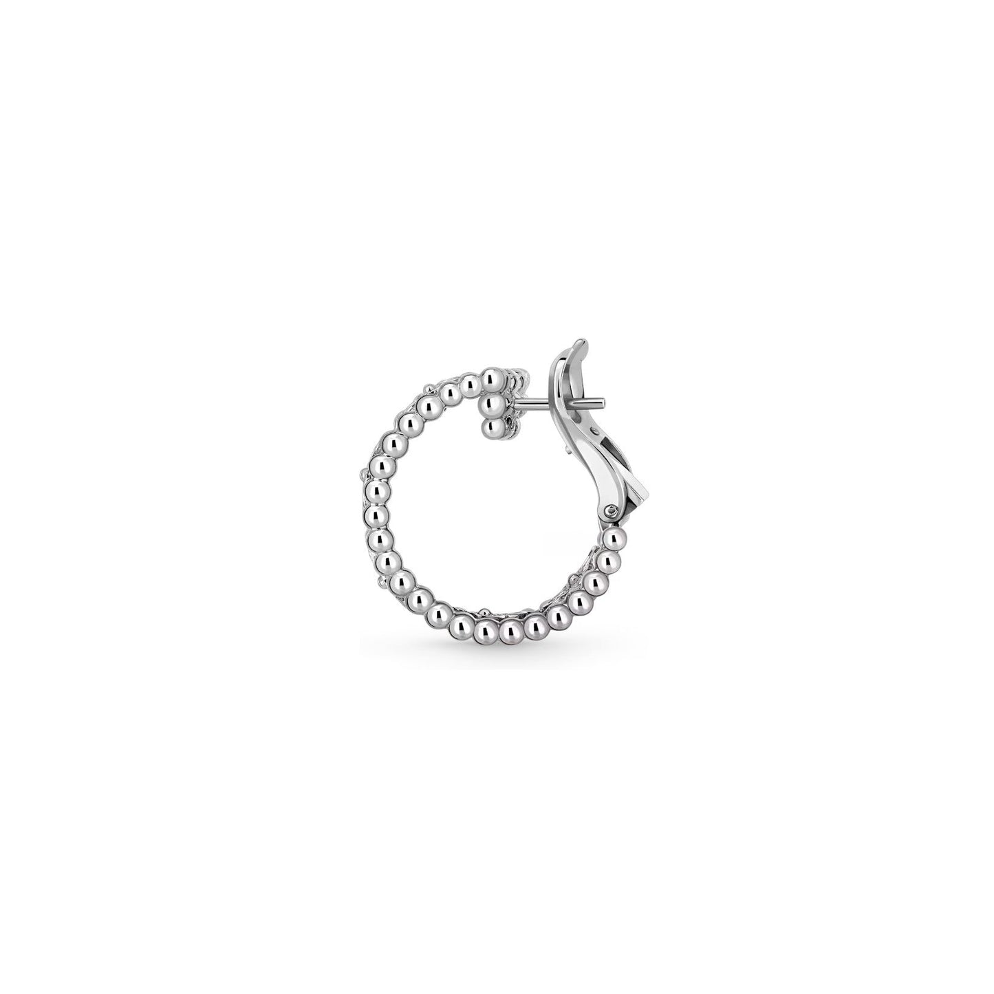 [AM]KALEIDOSCOPE CLOVER HOOP EARRINGS