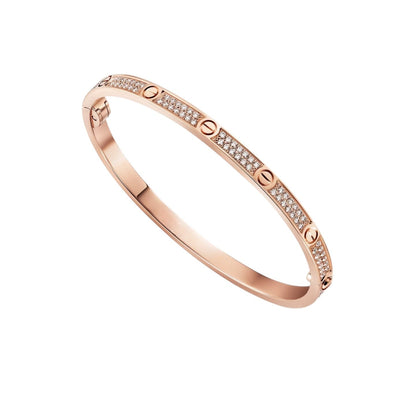 [AM]CLASSIC 3.65MM LOVE FULL PAVE BANGLE