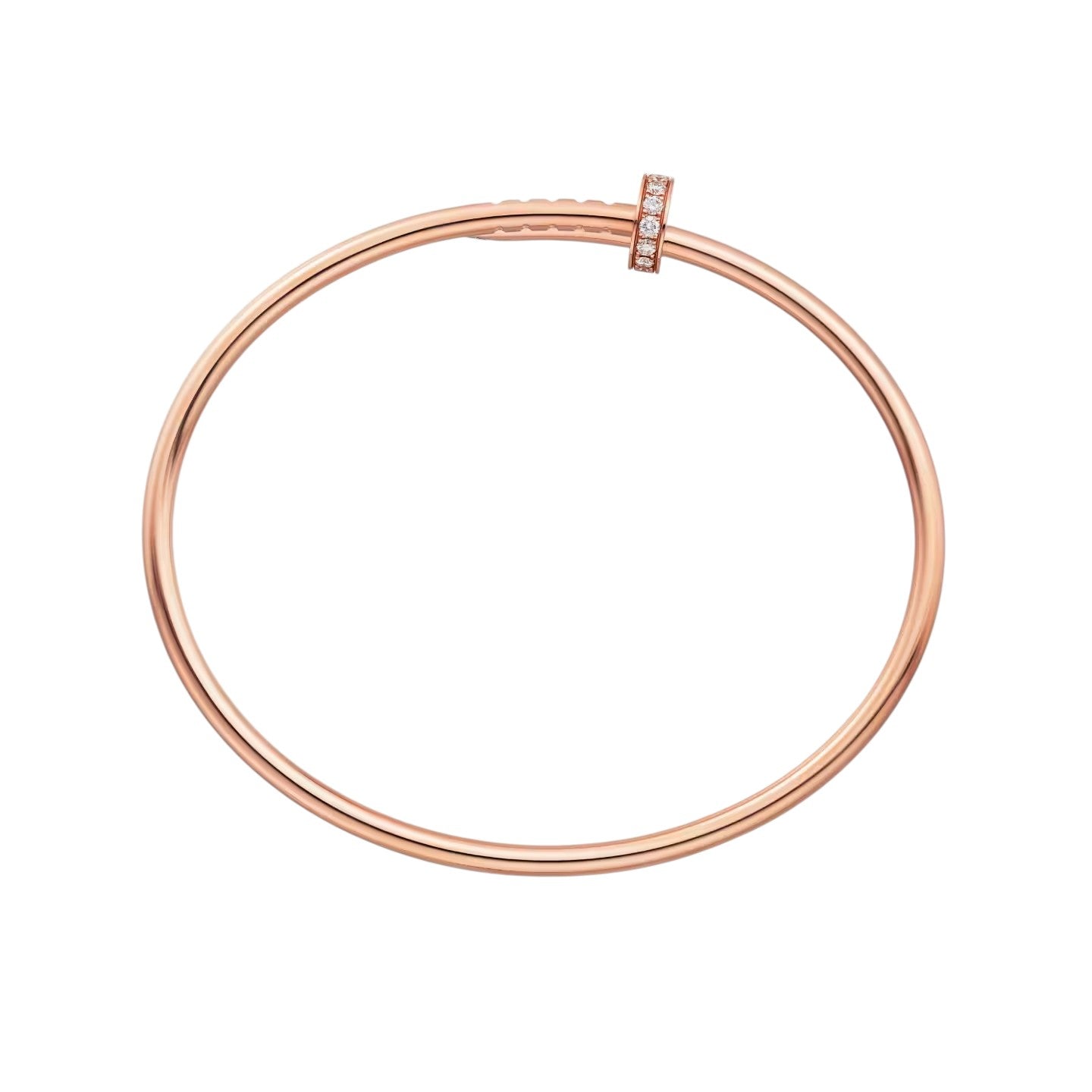 [AM]JUSTE UN CLOU 2.5MM SMALL MODEL DIAMOND BANGLE