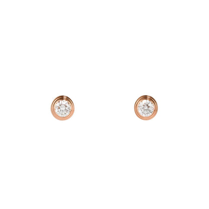 [AM]D'AMOUR 5MM DIAMOND STUD EARRINGS