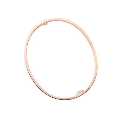 [AM]CLASSIC 6.1MM LOVE SINGLE-SCREW CLOSURE BANGLE - 4-DIAMOND