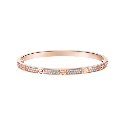 [AM]CLASSIC 3.65MM LOVE FULL PAVE BANGLE