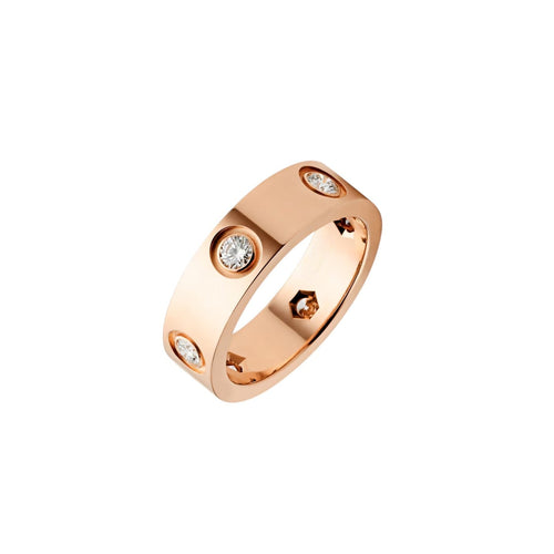 [AM]LOVE 5.5MM 6 DIAMONDS RING
