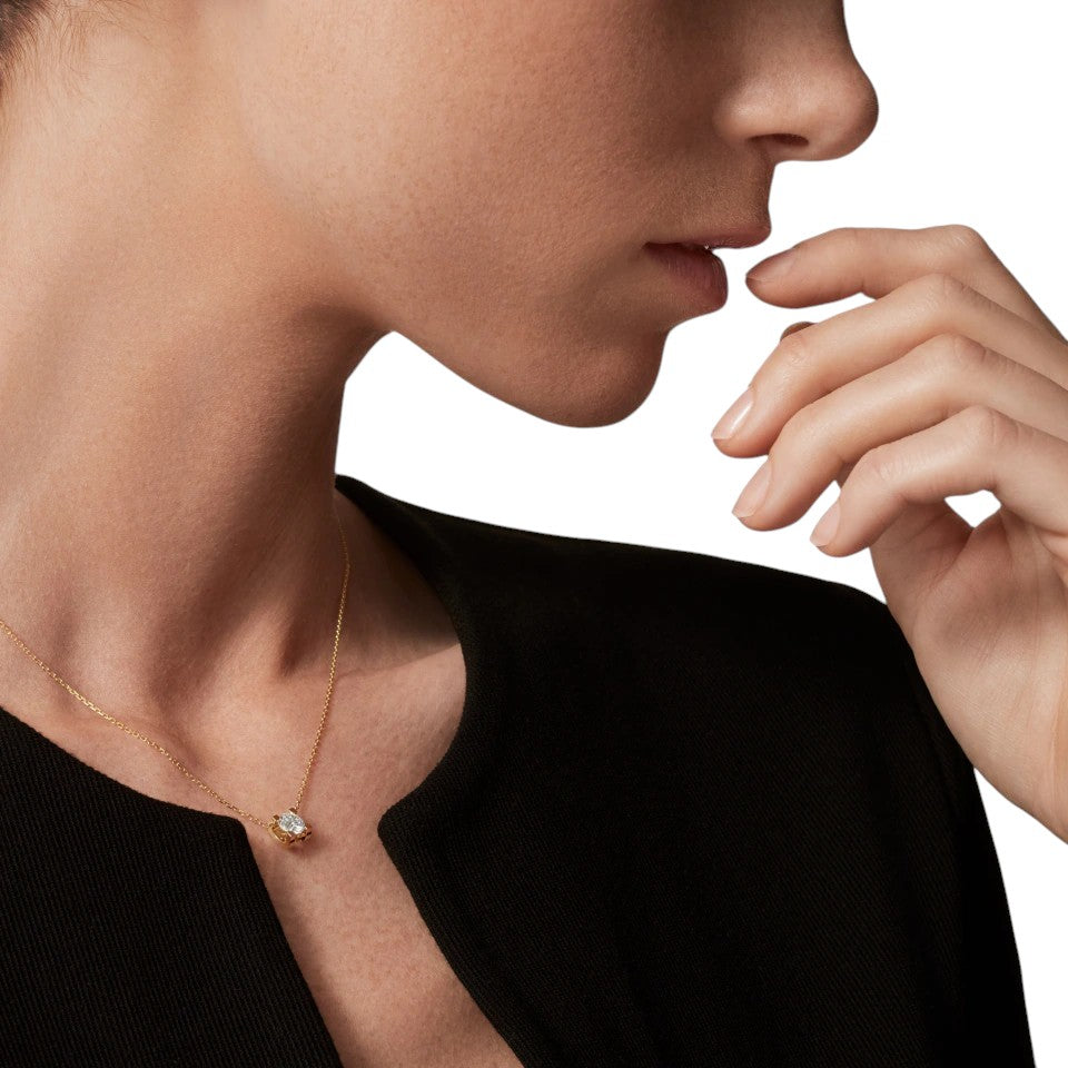 [AM]C DE PENDANT DIAMOND NECKLACE