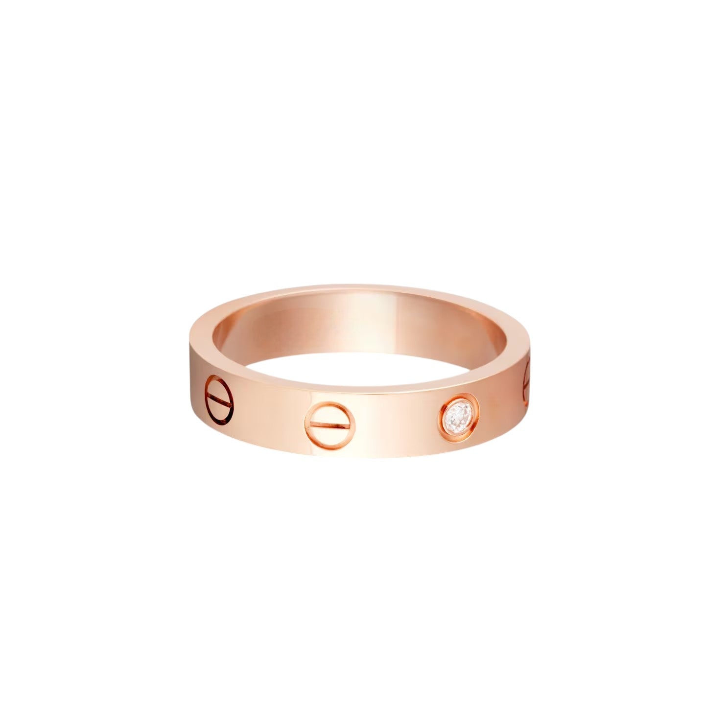 [AM]LOVE 4MM 1 DIAMOND RING
