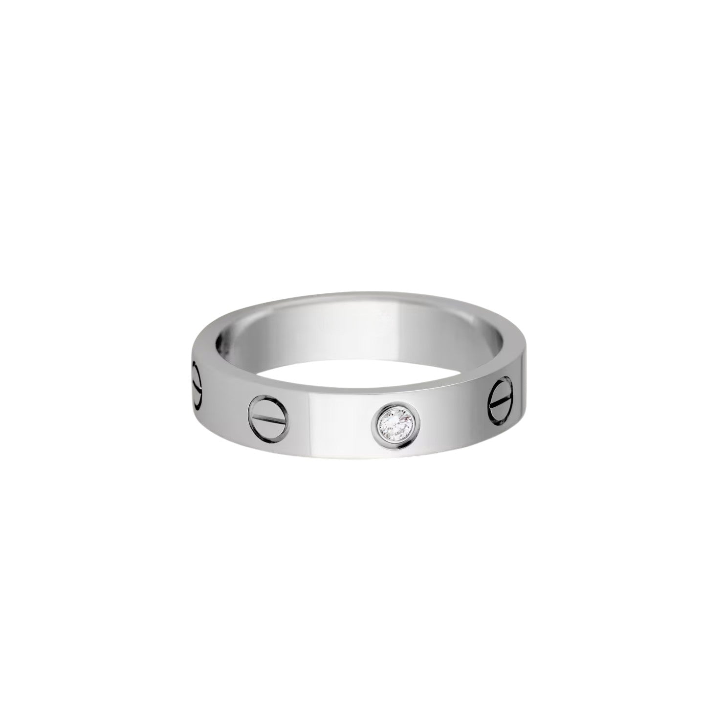 [AM]LOVE 4MM 1 DIAMOND RING