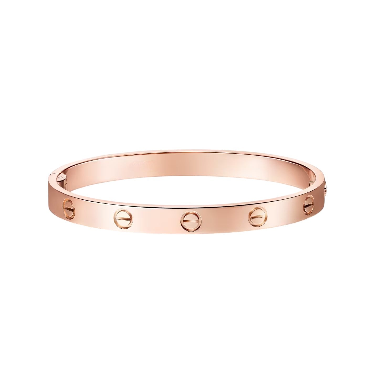 [AM]CLASSIC 6.1MM LOVE SINGLE-SCREW CLOSURE BANGLE