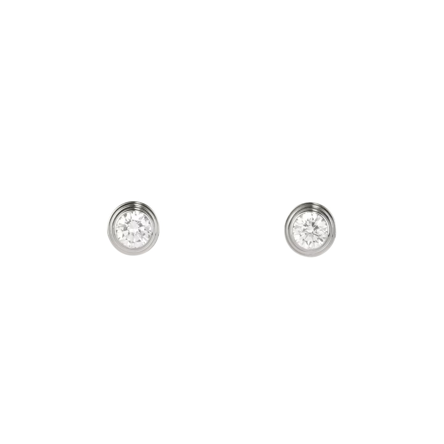 [AM]D'AMOUR 5MM DIAMOND STUD EARRINGS