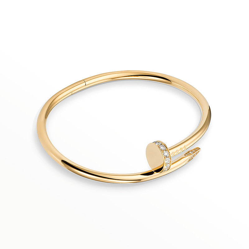 [AM]JUSTE UN CLOU 3.5MM CLASSIC DIAMOND BANGLE