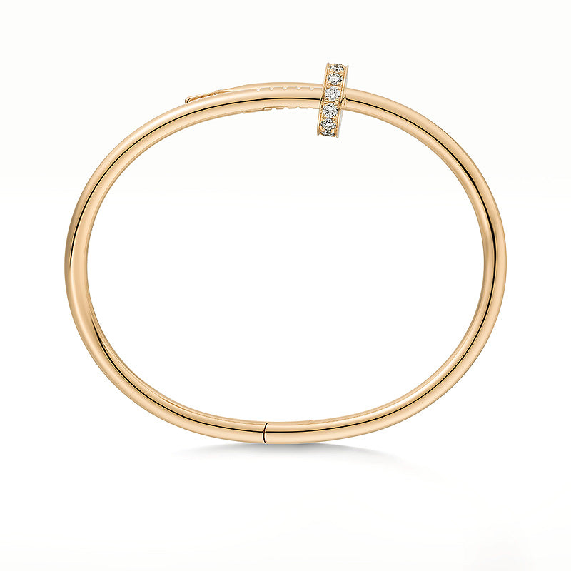 [AM]JUSTE UN CLOU 3.5MM CLASSIC DIAMOND BANGLE