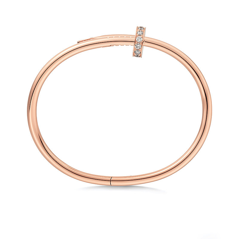 [AM]JUSTE UN CLOU 3.5MM CLASSIC DIAMOND BANGLE