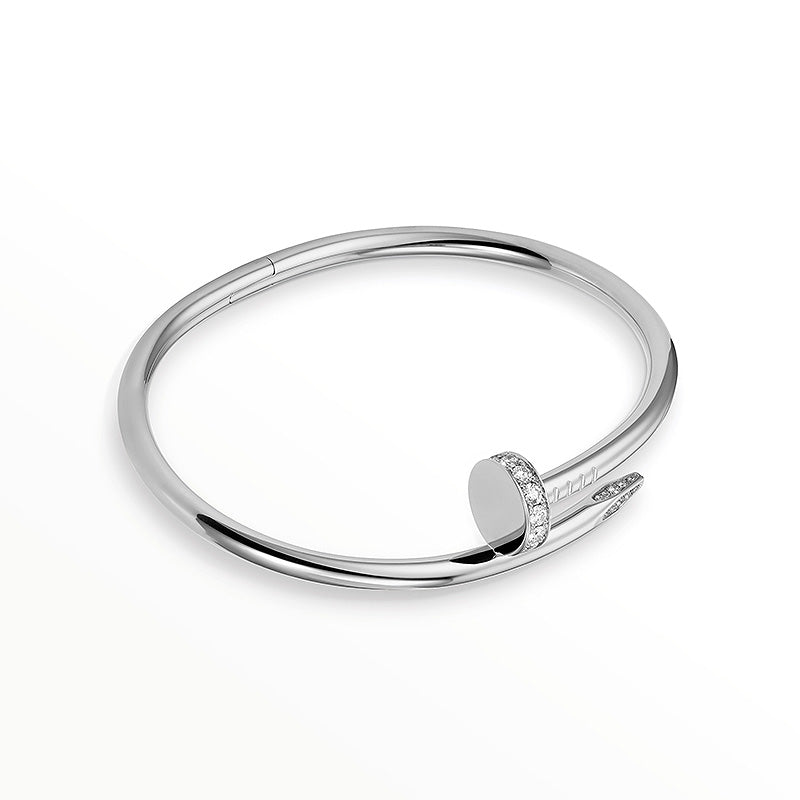 [AM]JUSTE UN CLOU 3.5MM CLASSIC DIAMOND BANGLE