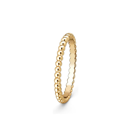 [AM]SIGNATURE PERLÉE BEADED BAND RING