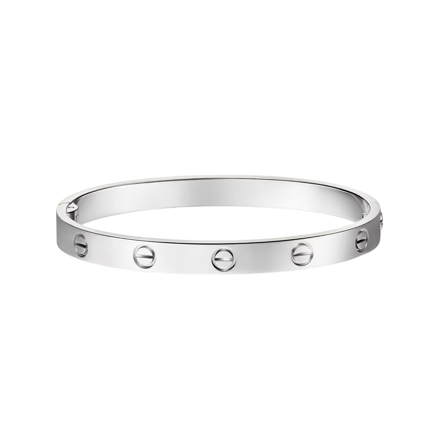 [AM]CLASSIC 6.1MM LOVE SINGLE-SCREW CLOSURE BANGLE