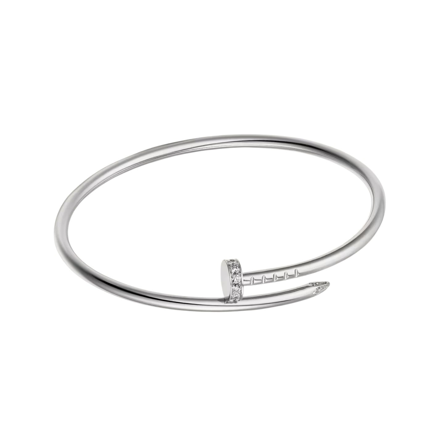 [AM]JUSTE UN CLOU 2.5MM SMALL MODEL DIAMOND BANGLE