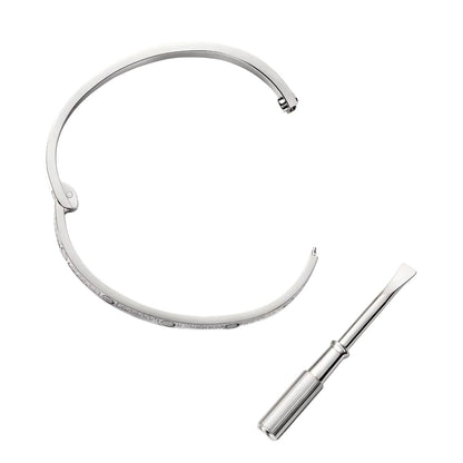 [AM]CLASSIC 3.65MM LOVE FULL PAVE BANGLE
