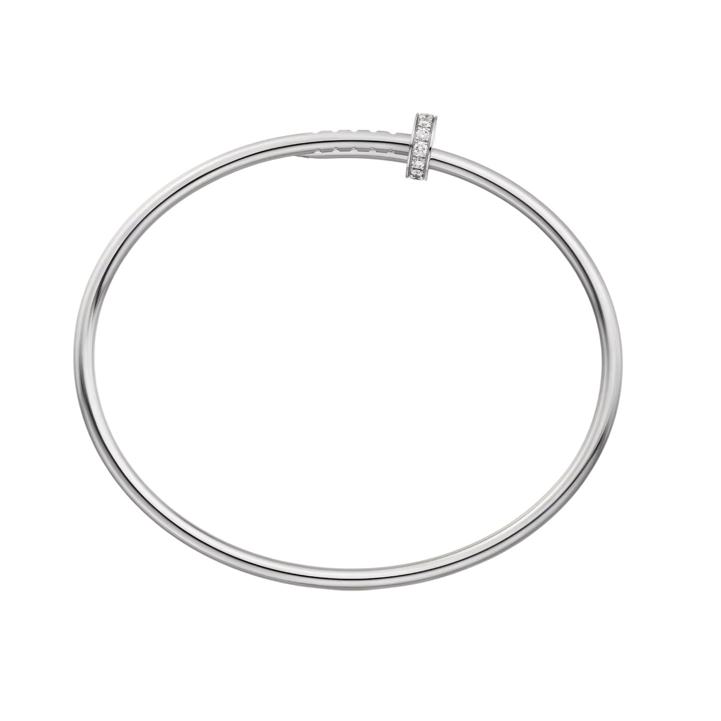 [AM]JUSTE UN CLOU 2.5MM SMALL MODEL DIAMOND BANGLE
