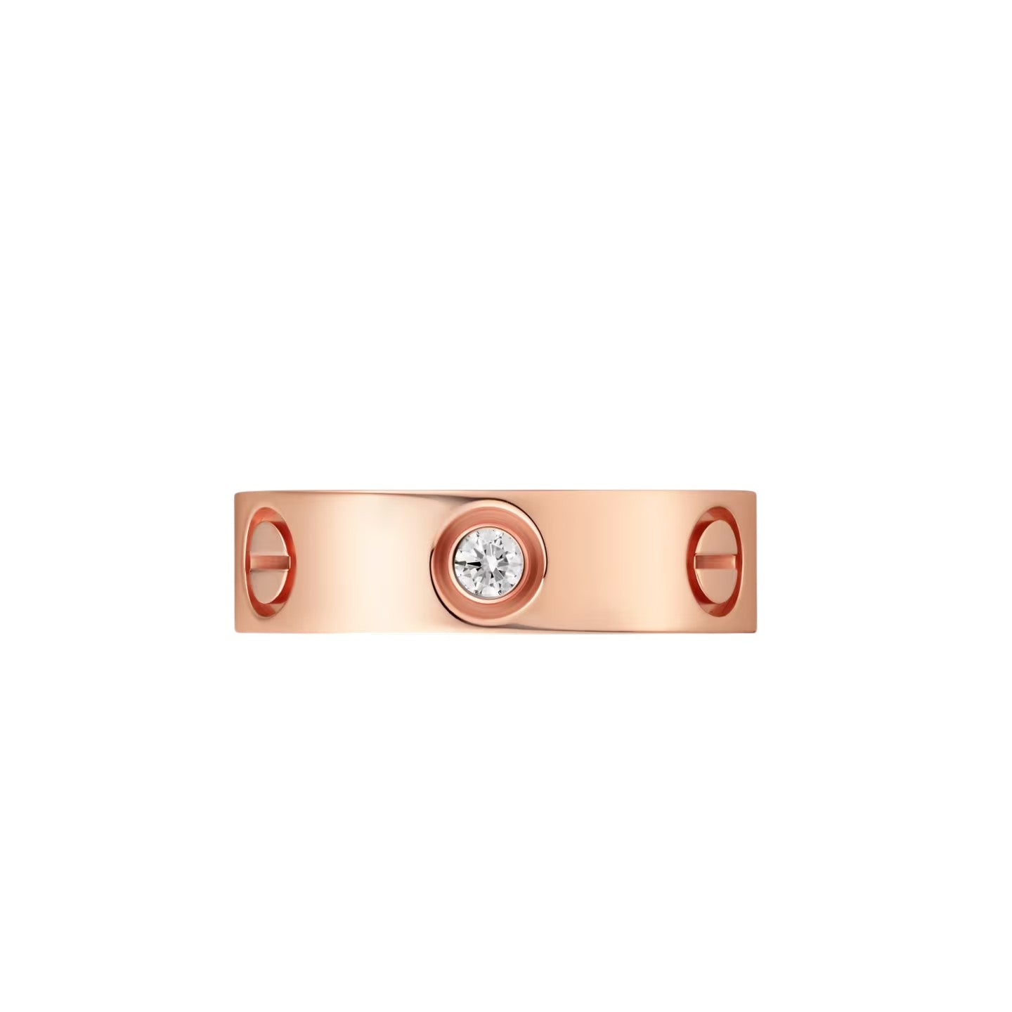 [AM]LOVE 5.5MM 3 DIAMONDS RING